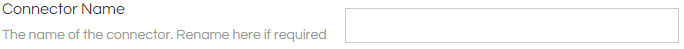 1. Connector Name