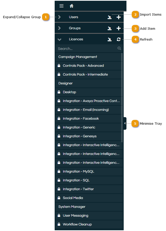 Module Menus